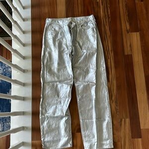 Universal Thread Silver Straight Leg Pants